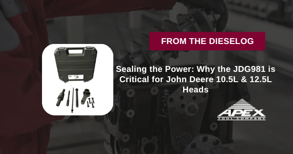 Sealing the Power: Why the JDG981 is Critical for John Deere 10.5L & 12.5L Heads